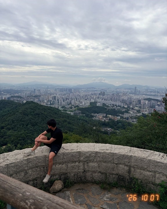 홍콩의 밤으로 찍은 사진